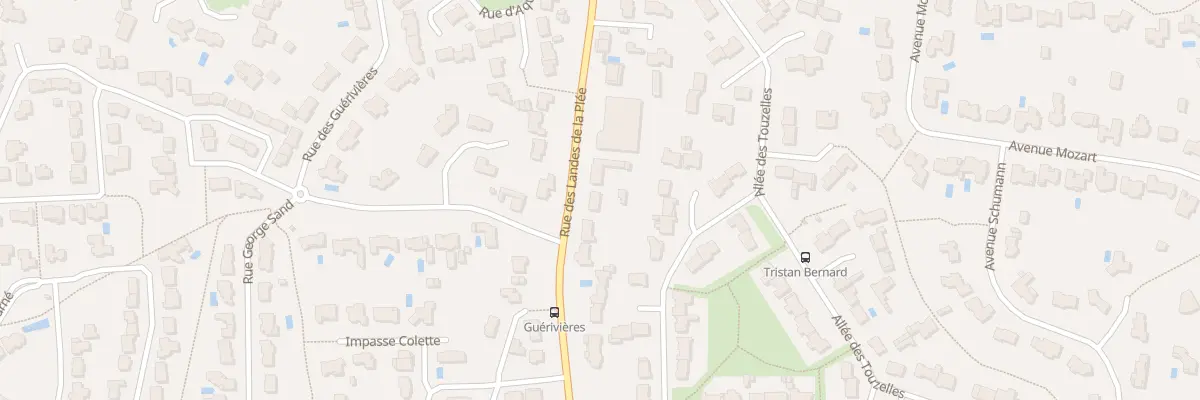 Plan du 119 Rue des Landes de la Plée à Basse-Goulaine