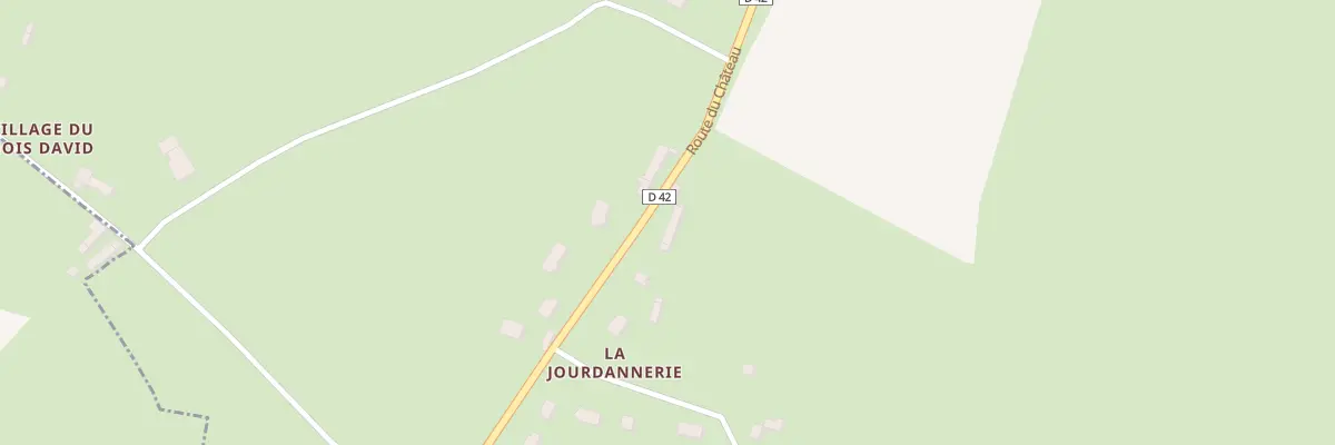 Plan du 14 Route du Château à Hautteville-Bocage