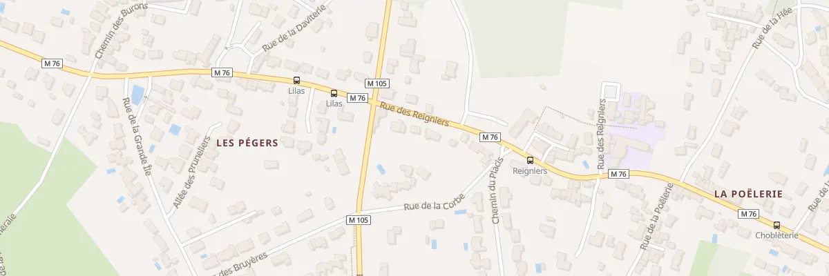 Plan du 6 Rue des Reigniers à Vertou