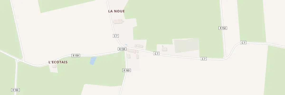 Plan du 9 La Noue à Joué-sur-Erdre