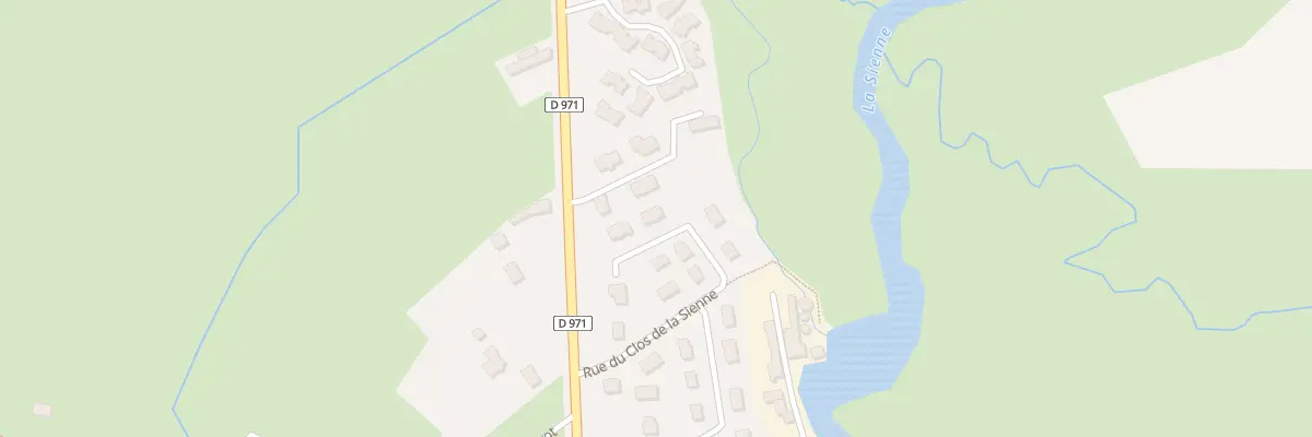 Plan du 11 Rue du Clos de la Sienne Quett à Quettreville-sur-Sienne