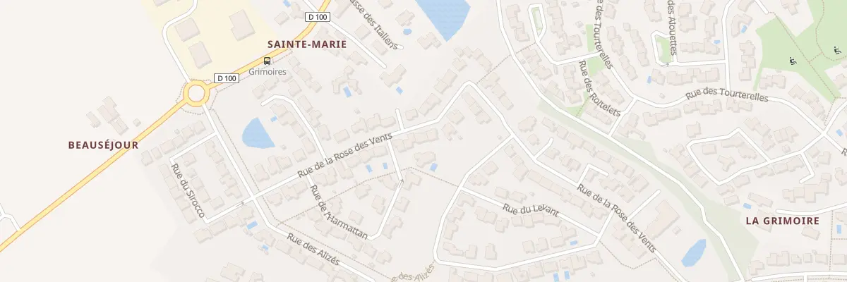 Plan du 59 Rue de la rose des vents à Mouilleron-le-Captif