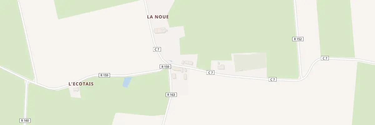 Plan du 7 La Noue à Joué-sur-Erdre