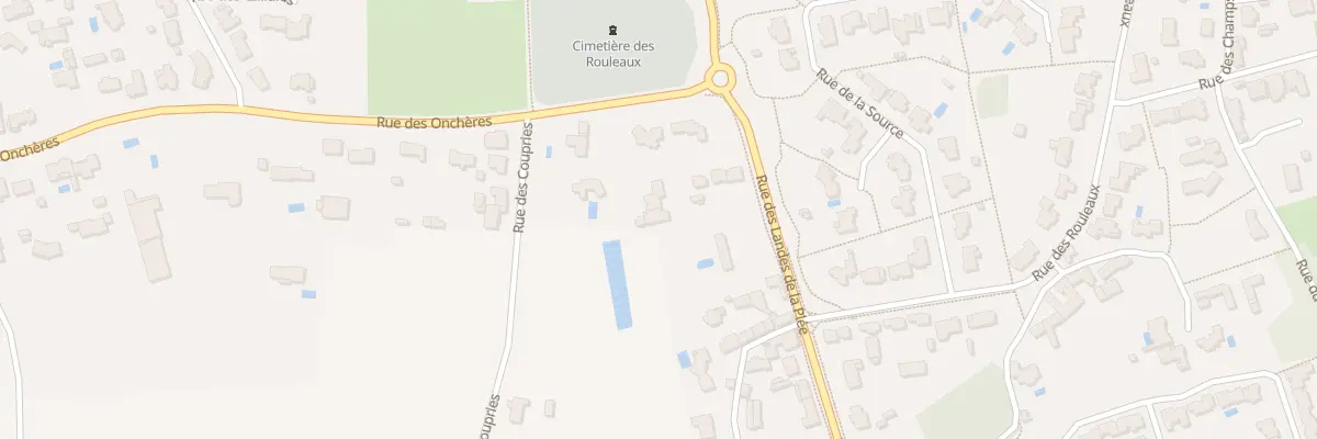 Plan du 234 Rue des Landes de la Plée à Basse-Goulaine