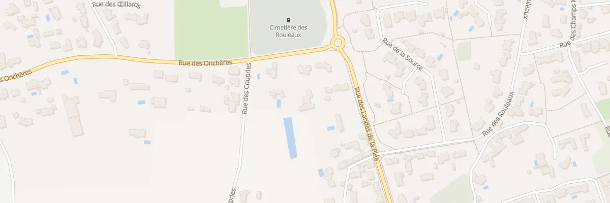 Plan du 232B Rue des Landes de la Plée à Basse-Goulaine