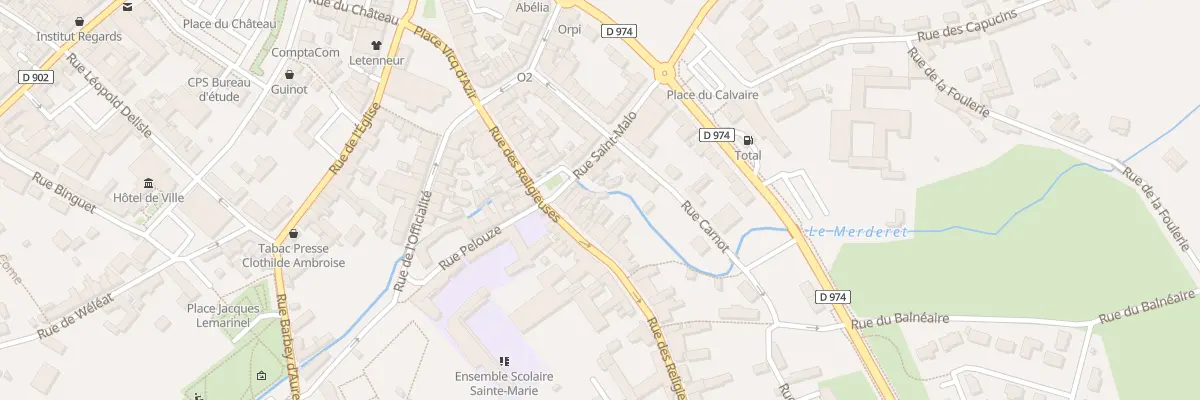 Plan du 4B Rue Saint-malo à Valognes