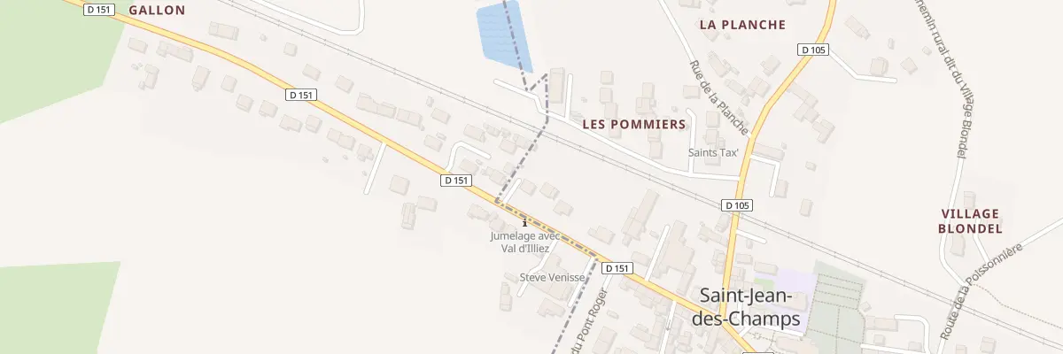 Plan du 24 Rue Gustave Flaubert à Saint-Jean-des-Champs