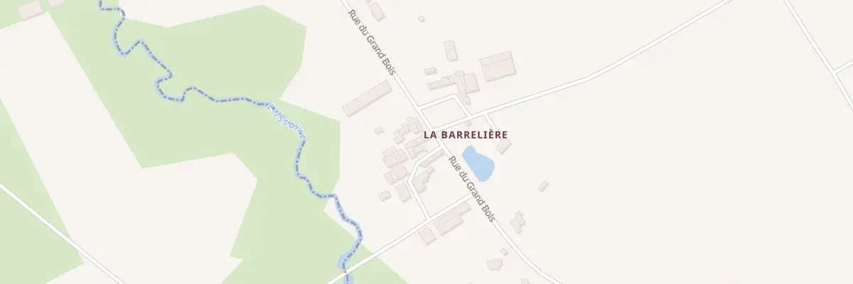 Plan du 5816 La Barrelière à Vieillevigne