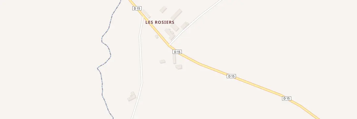 Plan du 5 Rte des Rosiers à La Bonneville