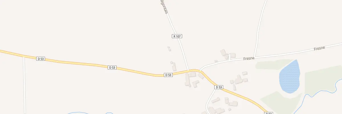Plan du 5123 La Regontais à Thourie