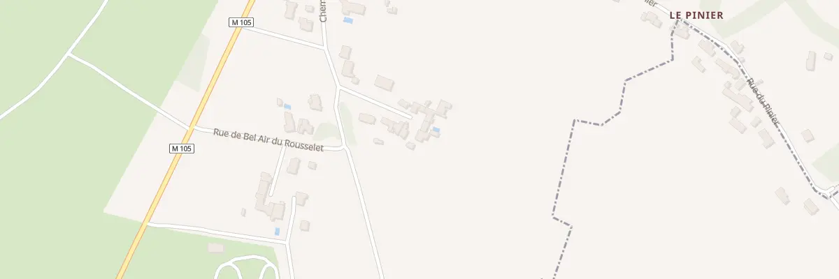 Plan du 16 Rue du Rousselet à Vertou