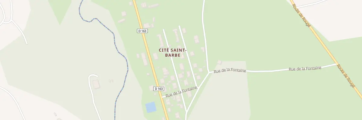 Plan du 8 Rue Sainte Barbe à Soulvache