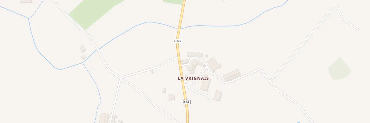 Plan du 1 La Vrignais à Montbert