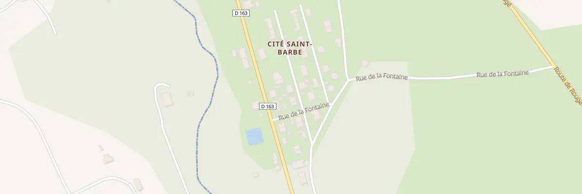 Plan du 1 Rue Sainte Barbe à Soulvache