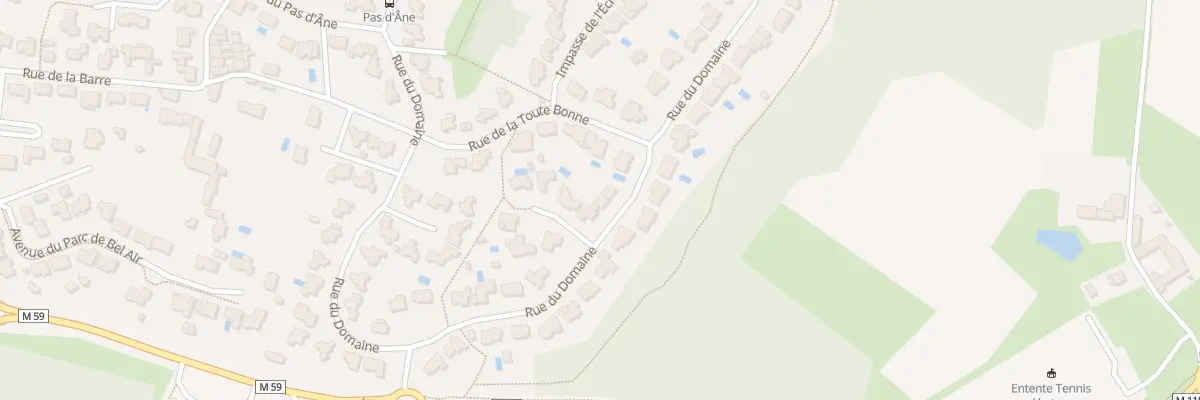 Plan du 65B Rue du Domaine à Vertou