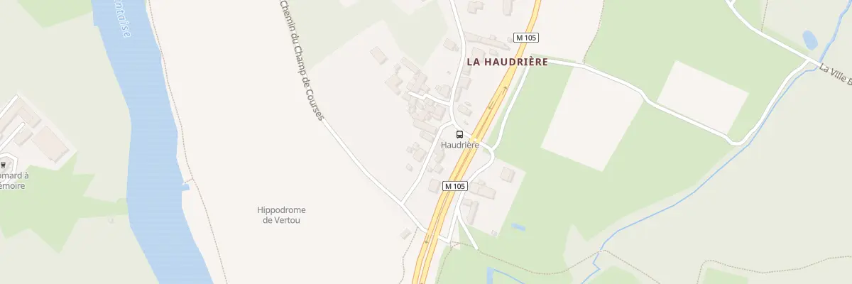 Plan du 10B All de l’Hippodrome à Vertou