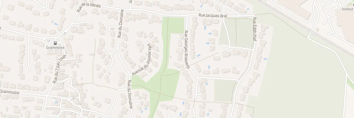 Plan du 7 Rue Georges Brassens à Vertou