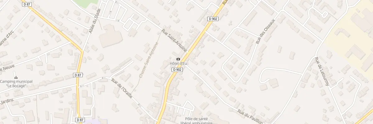 Plan du 1 Rue du Pavillon à Valognes