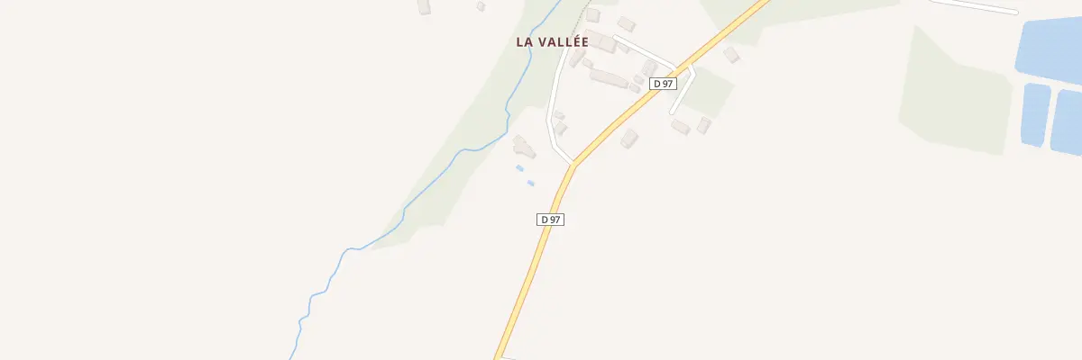 Plan du 16 La Vallee à Chauvigné