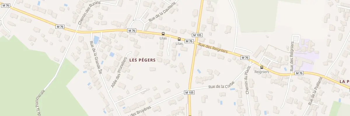 Plan du 5 Imp des Lilas à Vertou