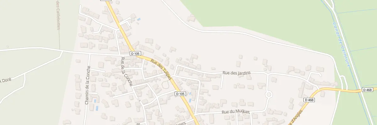 Plan du 5 Rue des Jardins à Longeville-sur-Mer
