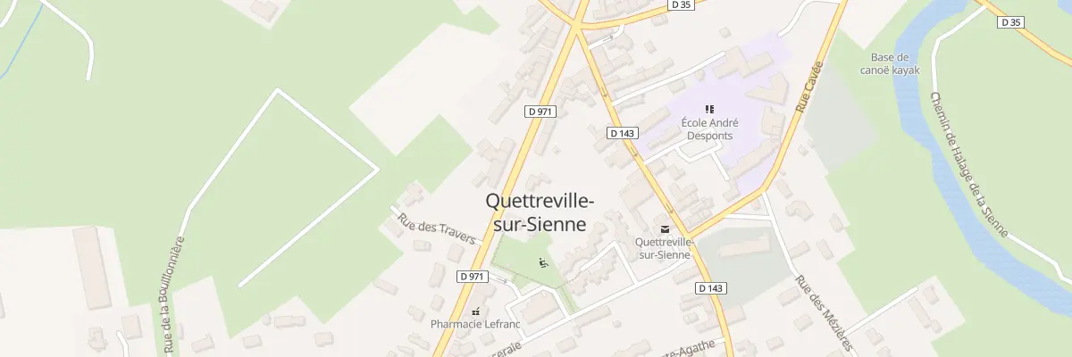 Plan du 13 Rue du Mont St Michel Quettrev à Quettreville-sur-Sienne