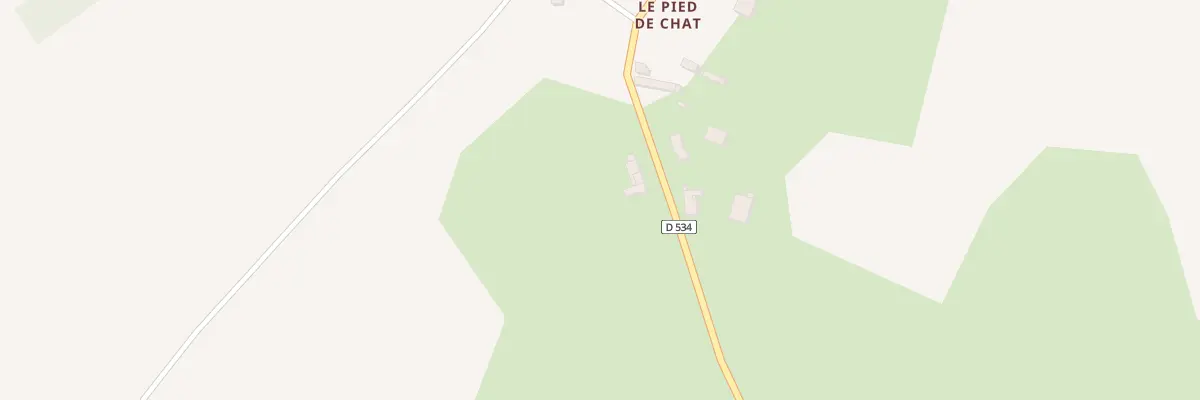 Plan du 5161 Le Pied de Chat à Muneville-le-Bingard