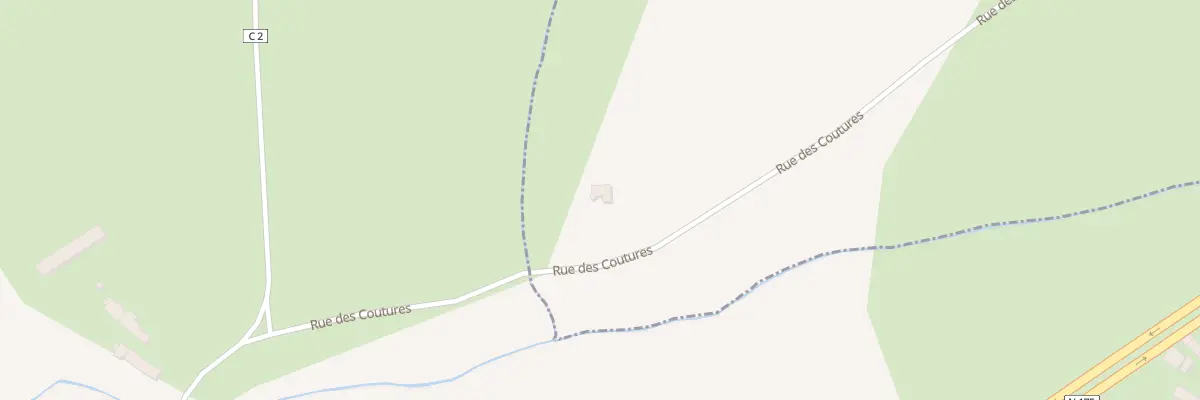 Plan du 10 Rue des Coutures à Tanis