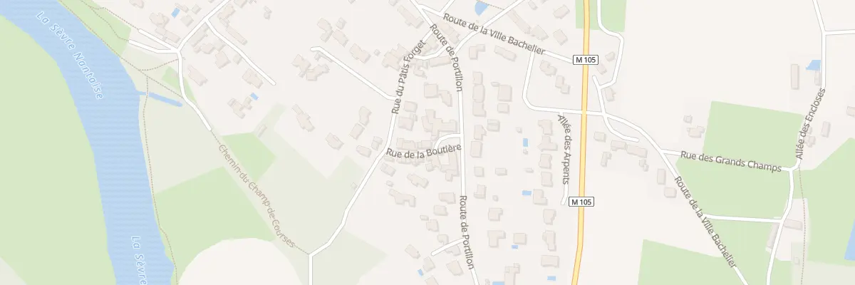 Plan du 4B Rue de la Boutière à Vertou