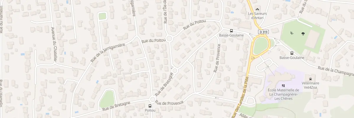 Plan du 20 Rue de Bretagne à Basse-Goulaine