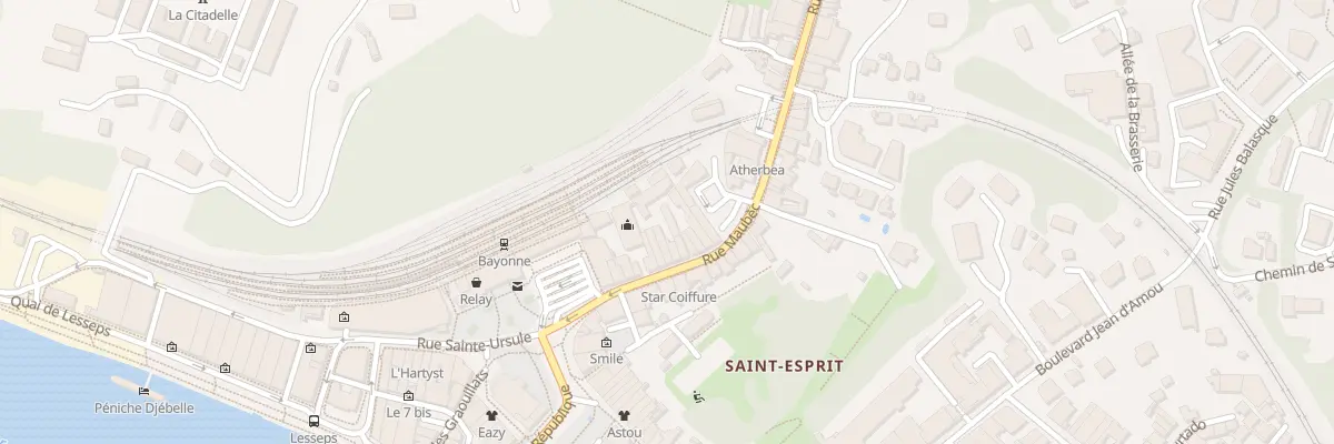 Plan du 41 Rue Maubèc à Bayonne