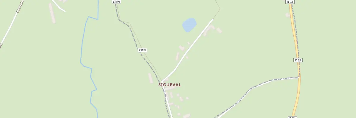 Plan du 1 Sigueval à Saussemesnil