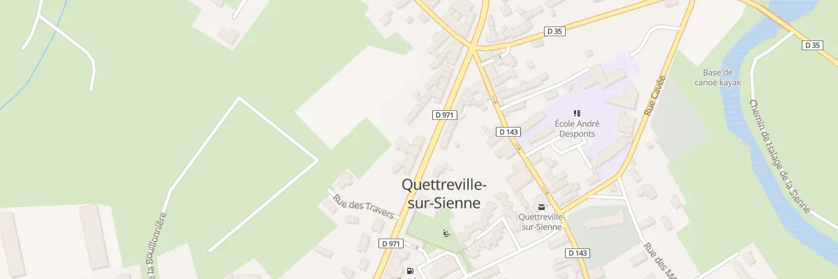 Plan du 28 Rue du Mont St Michel Quettrev à Quettreville-sur-Sienne