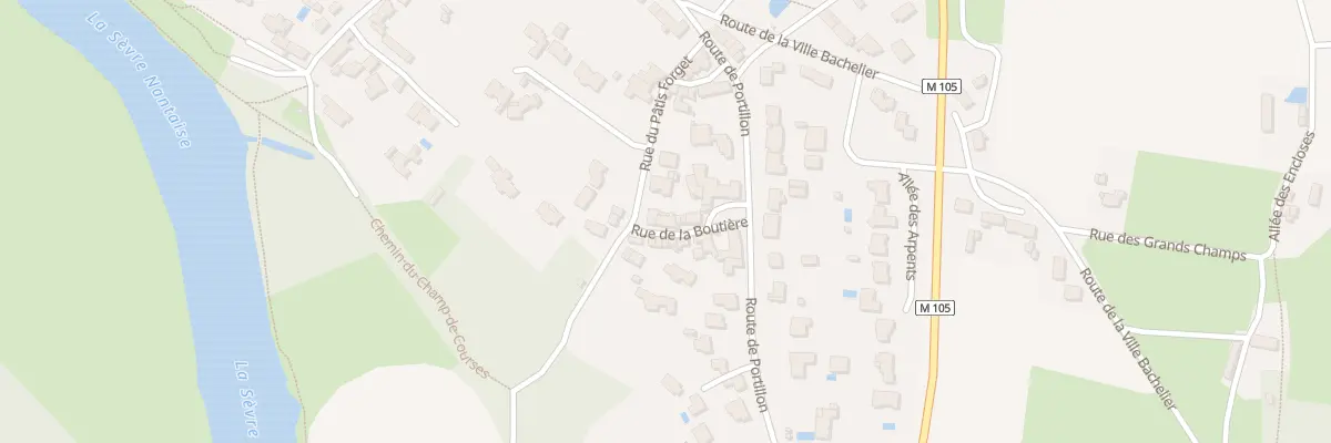 Plan du 8B Rue de la Boutière à Vertou