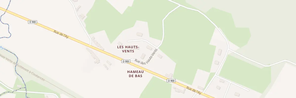 Plan du 3 Rue des Hauts Vents à Millières