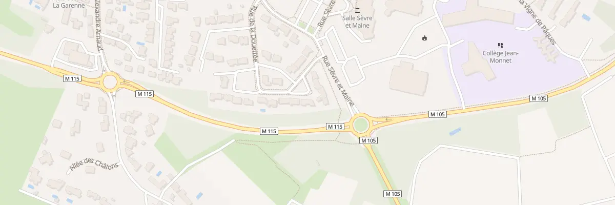 Plan du 24 Rue de la Douettée à Vertou