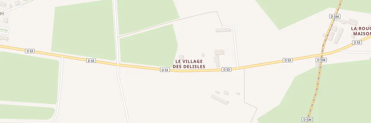 Plan du 5224 Le Village des Delisles à Muneville-le-Bingard