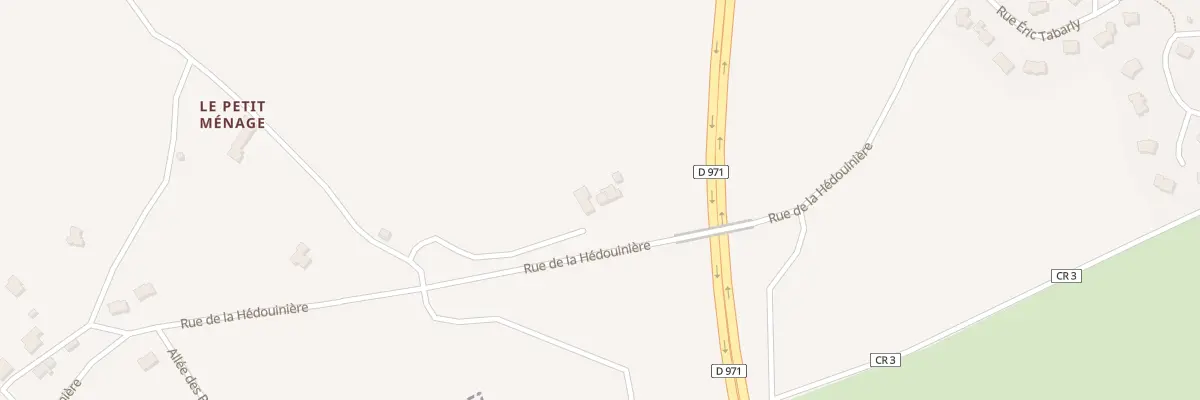 Plan du 24 Rue de la Hédouinière à Coutances