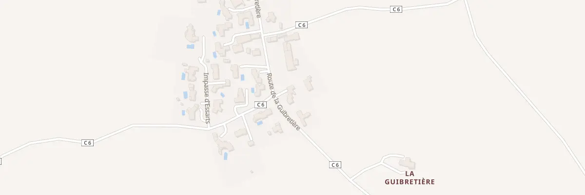 Plan du 144 Rte de la Guibretière à La Roche-sur-Yon