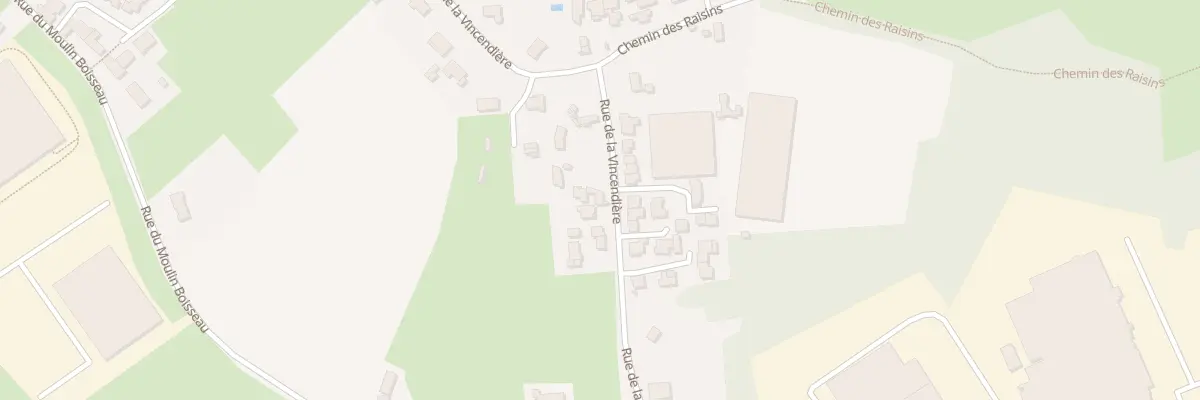 Plan du 61T Rue de la Vincendière à Carquefou