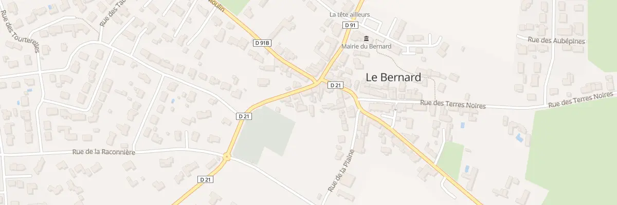 Plan du 5 Rue de l’océan au Bernard
