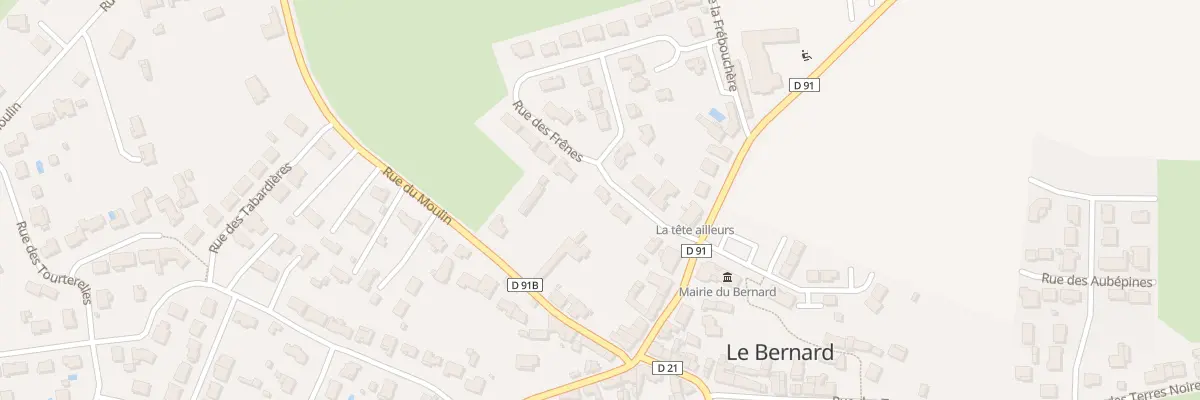 Plan du 7 Rue des frênes au Bernard
