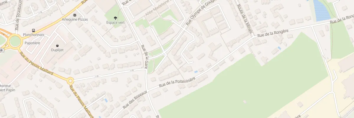 Plan du 10 Rue Alice Milliat à Sainte-Luce-sur-Loire