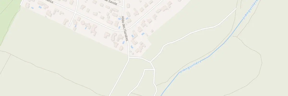Plan du 21 All des Flandres à Labenne