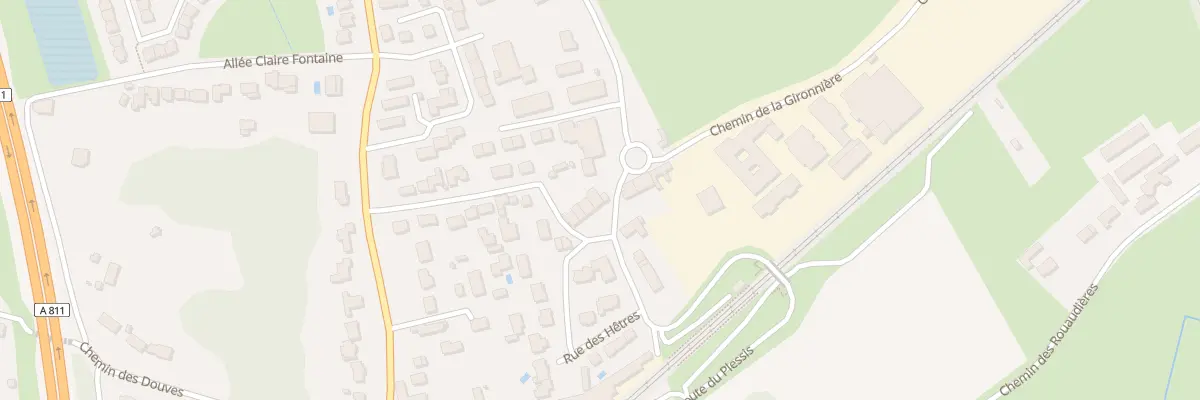 Plan du 128 Rue de la Gare à Sainte-Luce-sur-Loire