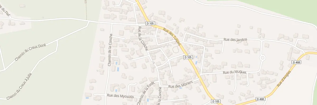 Plan du 1 Rue du Fer à Cheval à Longeville-sur-Mer