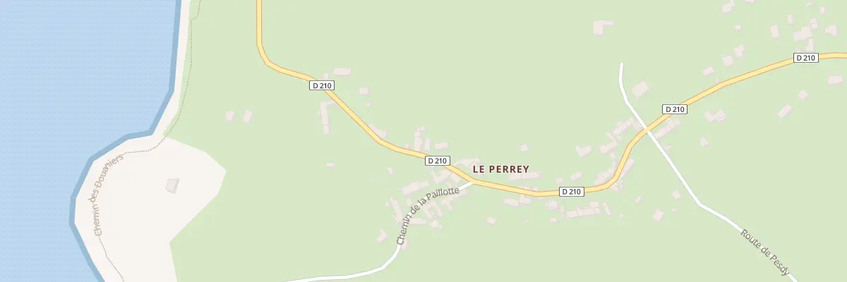 Plan du 62 Village Le Perrey à Fermanville