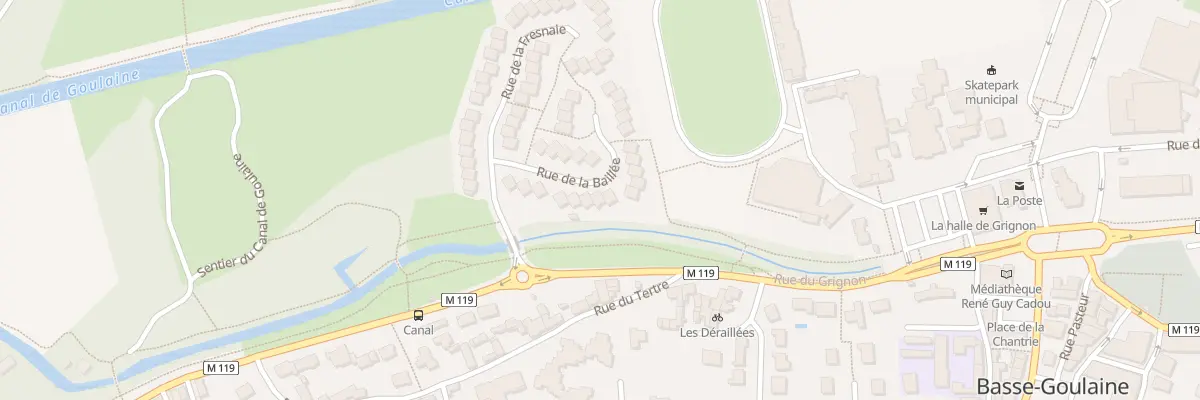 Plan du 14 Rue de la Baillée à Basse-Goulaine