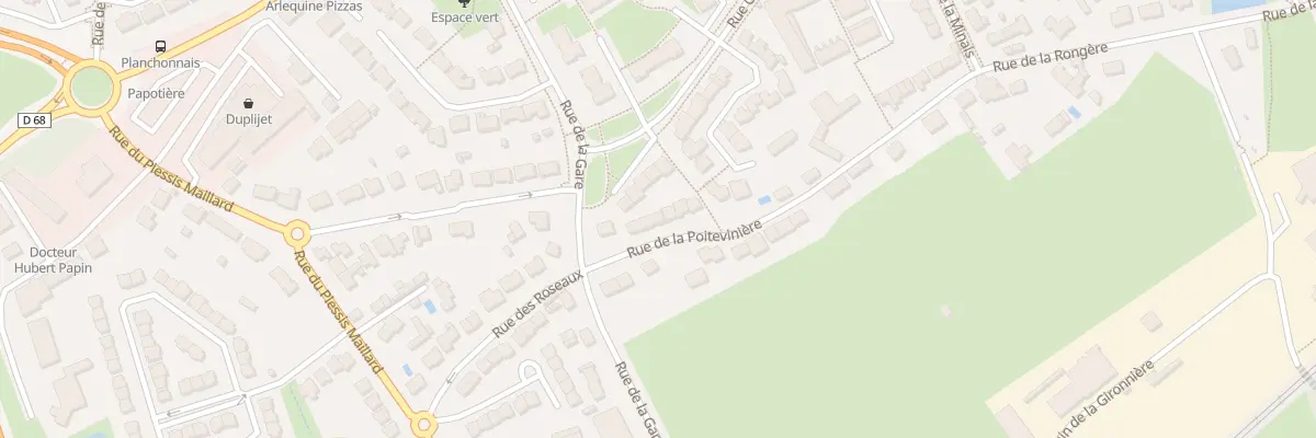 Plan du 9 Rue de la Poitevinière à Sainte-Luce-sur-Loire
