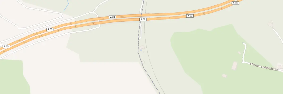 Plan du 206 Che Aitaxuri à Villefranque